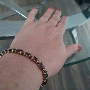 Genuine Topaz Link bracelet